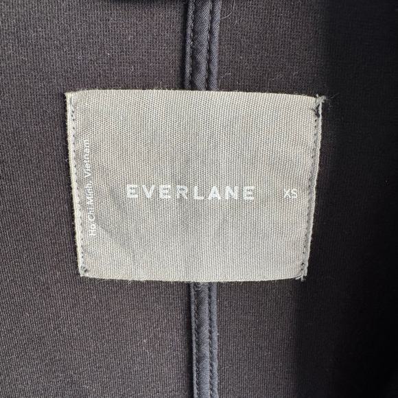 Everlane Long Knit Black Dream Coat size XS - Picture 4 of 5